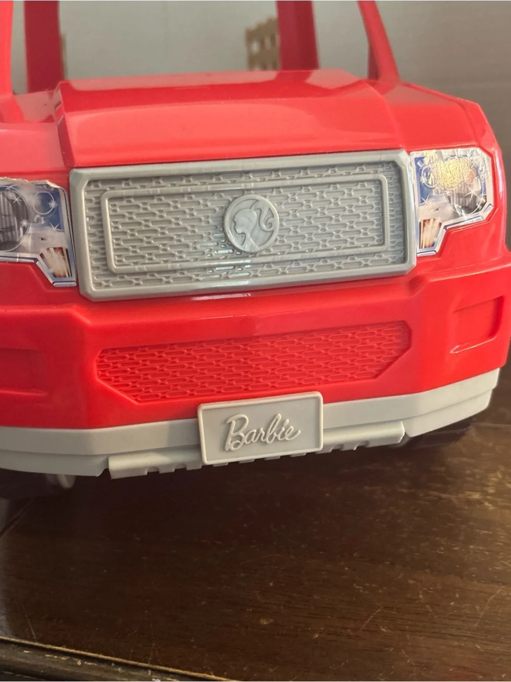 Barbie Doll Sweet Orchard Farm Truck 2017 Mattel Red Pick Up Toy Vehicle